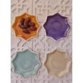 thumbnail image 3 of Moroccan Star Dessert Plates | Unique Porcelain Inspired Party Plate, 3 of 5