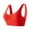 Saffron_BF32, variant on Lumtrix Wireless Sport Bras for Women No Underwire Seamless Full Coverage T-Shirt Pullover Sleep Bra Comfort Lounge Bralette Pink M