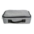 thumbnail image 4 of Portable Grey Projector Storage Bag Case  Carrying Bag Travel Storage Organizer for Projectors and Accessories, 4 of 7
