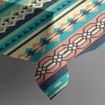 thumbnail image 3 of Rectangle Waterproof Tablecloth 60×84 Inch,Bohemian Style Reusable Indoor/Outdoor Durable Table Cover for Party Kitchen Dinner Room Decor, 3 of 5