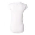 thumbnail image 3 of Badger Women's Solid Color Cap Sleeve Jersey Top, 3 of 3