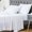White, variant on Bamboo Bed Sheets Set King Size, Cool Sheets for Hot Sleepers, Super Soft, Smooth and Breathable Bed Sheets with 16" Deep Pocket, 4 Piece Bedding Sheet and Pillowcases (White, King)