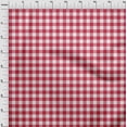 thumbnail image 3 of oneOone Cotton Poplin White Fabric Gingham Check Sewing Fabric By The Yard Printed Diy Clothing Sewing Supplies 56 Inches Wide, 3 of 4