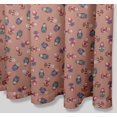 thumbnail image 4 of S4Sassy Pink Russian Doll Mix Decorative Waterproof Printed Shower Curtain Roller Hooks Drapes-60 x 70 Inch, 4 of 6