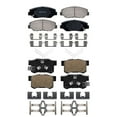 thumbnail image 5 of Detroit Axle - Brake Pads for Honda CR-V 2005 2006 2012 2013 2014 2015 2016 Ceramic Brake Pads w/Hardware Front and Rear Replacement, 5 of 7