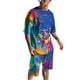 thumbnail image 2 of Pantalones cortos de manga corta con personalidad para hombre, estilo hip hop de verano, nueva camiseta de tendencia de moda con estampado 3D, 2 of 5
