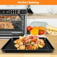 thumbnail image 5 of GCQ Air Fryer Replacement Parts for Ninja Foodi DT251 DT201 DT200 Air Fryer Oven, Air Fryer Grill Pan Grill Plate Crisper Plate Rack Accessories Tray, 5 of 7