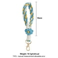 thumbnail image 2 of 2pcs Retro pastoral style small Daisy wrist strap Keychain Handmade DIY, 2 of 5