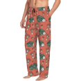 thumbnail image 6 of Honiee Hedgehog Mushroom for men - a sleek fusion of Straight Pajama Pants, versatile Lounge Pants, and cozy Sleepwear, all rolled into one-Medium, 6 of 6