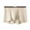 Beige, variant on Men's Boxer Briefs Breathable Comfort Soft Underwear U Pouch for Men Mid Waist Solid Quick-Dry Underpants 2026