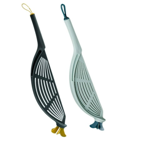 

2pcs Exquisite Rice Strainer Rice Colander Rice Filter Baffle Wash Colander
