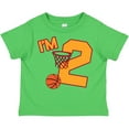 thumbnail image 3 of Inktastic Im Two Second Birthday Basketball Boys or Girls Toddler T-Shirt, 3 of 5