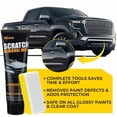 thumbnail image 6 of NUAN Car Scratch Removal Wax, Universal Premium Polishing Compound for Deep Scratches, 4 fl oz (120 ML), with Sponge and Cloth,Black, 6 of 6