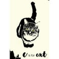 thumbnail image 3 of Sophie 6 11x14 Black Modern Framed Museum Art Print Titled - Cisfor Cat, 3 of 5