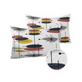 thumbnail image 2 of Mid Century Abstract Art Outdoor Pillow Covers Set of 2,Decorative Waterproof Throw Pillow Case,Lines Colorful Block on White Cotton Linen Soft Cozy Cushion Pillowcases, 2 of 7