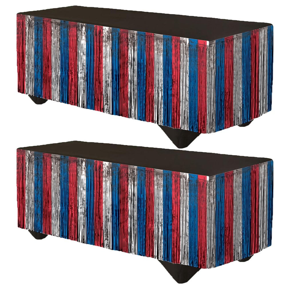 fringe table skirt walmart