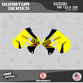 thumbnail image 4 of Kalair GFX Graphics Kit for Suzuki RM125 (1996-1998) Quantum Series, 4 of 5