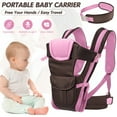 Amerteer Baby Carrier, 4in1 Convertible Carrier Ergonomic, Soft