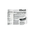 thumbnail image 1 of Packnwood 2CHPAPNEWS17 6.7 x 6.7 in. White Newspaper Design Paper, 1 of 1