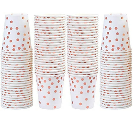 

Fjofpr Clearance Disposables 100pcs Paper Cups Party Cups Disposable Cups Cups Party Wedding Anniversary