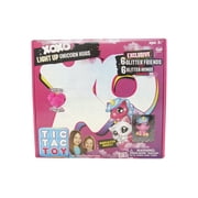 Tic Tac Toy XOXO Light Up Pink Unicorn Hugs & Glitter Friends