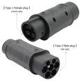 thumbnail image 3 of SAE Adapter IEC 62196 Type 2 to J1772 Type 1 Electric Vehicle Charging EV Vehicle Charger Single Side Connector, 3 of 5