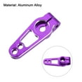 thumbnail image 4 of Aluminum Alloy 25T Steering Servo Single Sided Purple Arm Horn for RC Car/Boat/Airplane Boat Accessories 2 Pcs, 4 of 6
