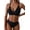 Black, variant on Bikini Sets for Women, American Flag Swimsuit for Women Push Up V Neck Bathing Suit Cross Back Two Piece Swim Suits for Women Independence Day