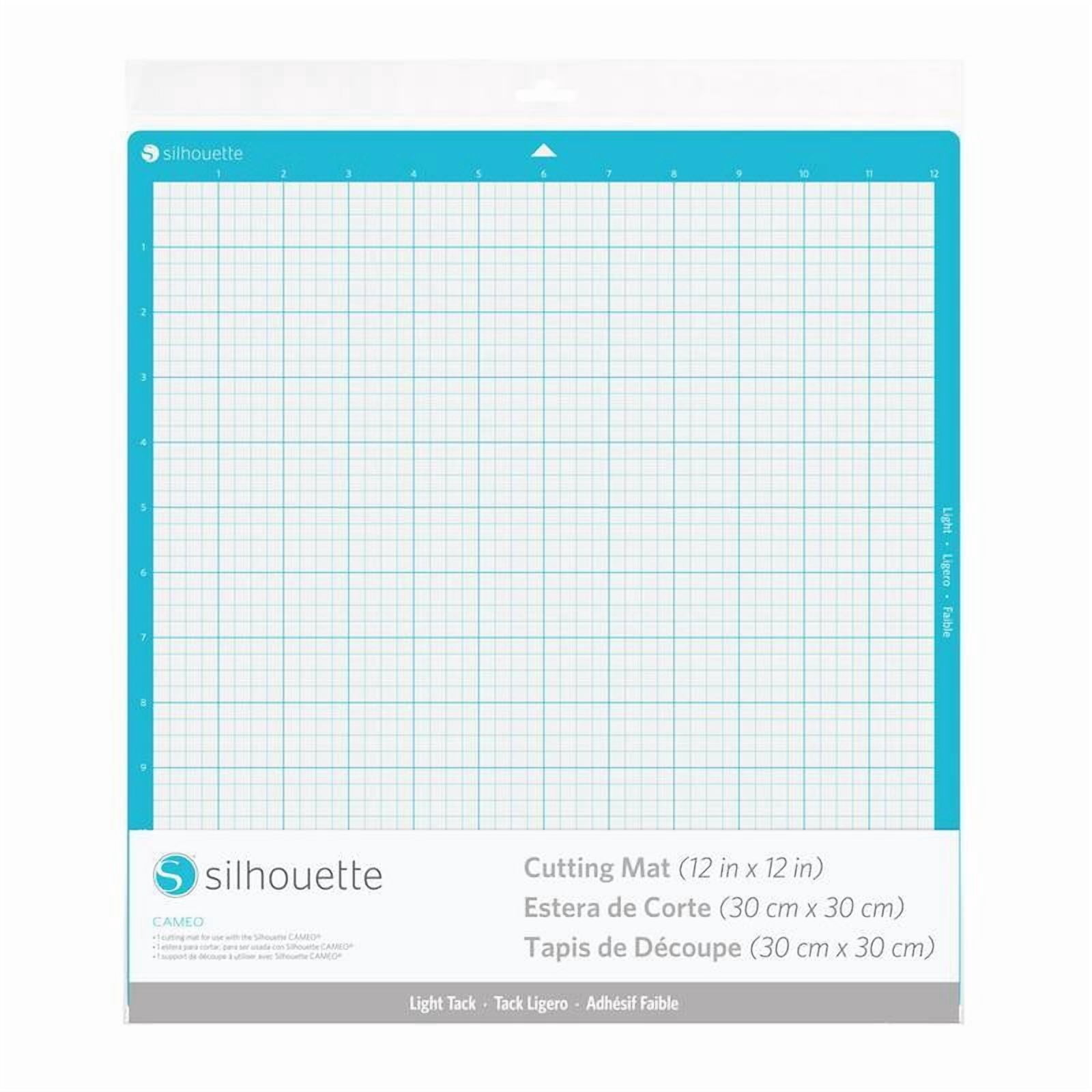 Silhouette Cameo Cutting Mats 3 Pack: Strong Grip, Regular Grip, & Light Grip