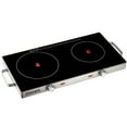 thumbnail image 3 of Courant Electric Double Infrared Burner, Ceramic Glass Hot Plates Cooktop, 1700W - Stainless Steel, 3 of 6