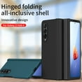 thumbnail image 5 of TECH CIRCLE Samsung Galaxy Z Fold 4 5G Case with Tempered Glass Screen Protector, Shockproof Anti-Scratch Hybrid Kickstand Full Protective Cover For Samsung Galaxy Z Fold 4 2022,Cyan, 5 of 9