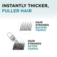 thumbnail image 5 of Toppik Hair Building Fibers, Black, 0.11 oz, 5 of 7