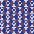 thumbnail image 1 of Ahgly Company Machine Washable Indoor Square Transitional Purple Mimosa Purple Area Rugs, 4' Square, 1 of 7