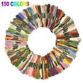 thumbnail image 4 of Coloured Cross Floss Stitch Thread Hand Embroidery Sewing Skeins Craft Lines Multi Colors, 4 of 11