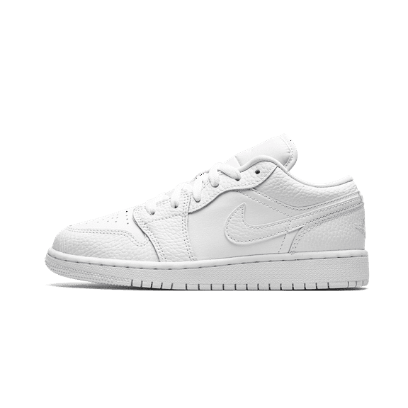 JORDAN GRADE SCHOOL Air Jordan 1 Low GS "Triple White" 553560 130 from Stadium Goods