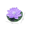 thumbnail image 4 of JilgTeok 2 Packs Solar Pool Lights Floating Lotus Flower Light LED Floating Solar Pond Light for Pool Garden Home Spring Decoration, 4 of 9