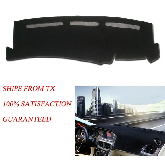 Hex Autoparts Dashboard Cover Dash Mat Pad Fits For 2001-2006 Chevrolet Silverado Avalanche 1500 2500 Tahoe 2001-2006 Black