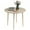 Oak, variant on HOMCOM 35" Folding Dining Table with Solid Wood Legs, Distressed Light Grey