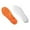 Orange, variant on 1Pairs 4D Insoles Upgraded Welt To Fit Steppers Insoles For And With Arch And Comfort For All Types