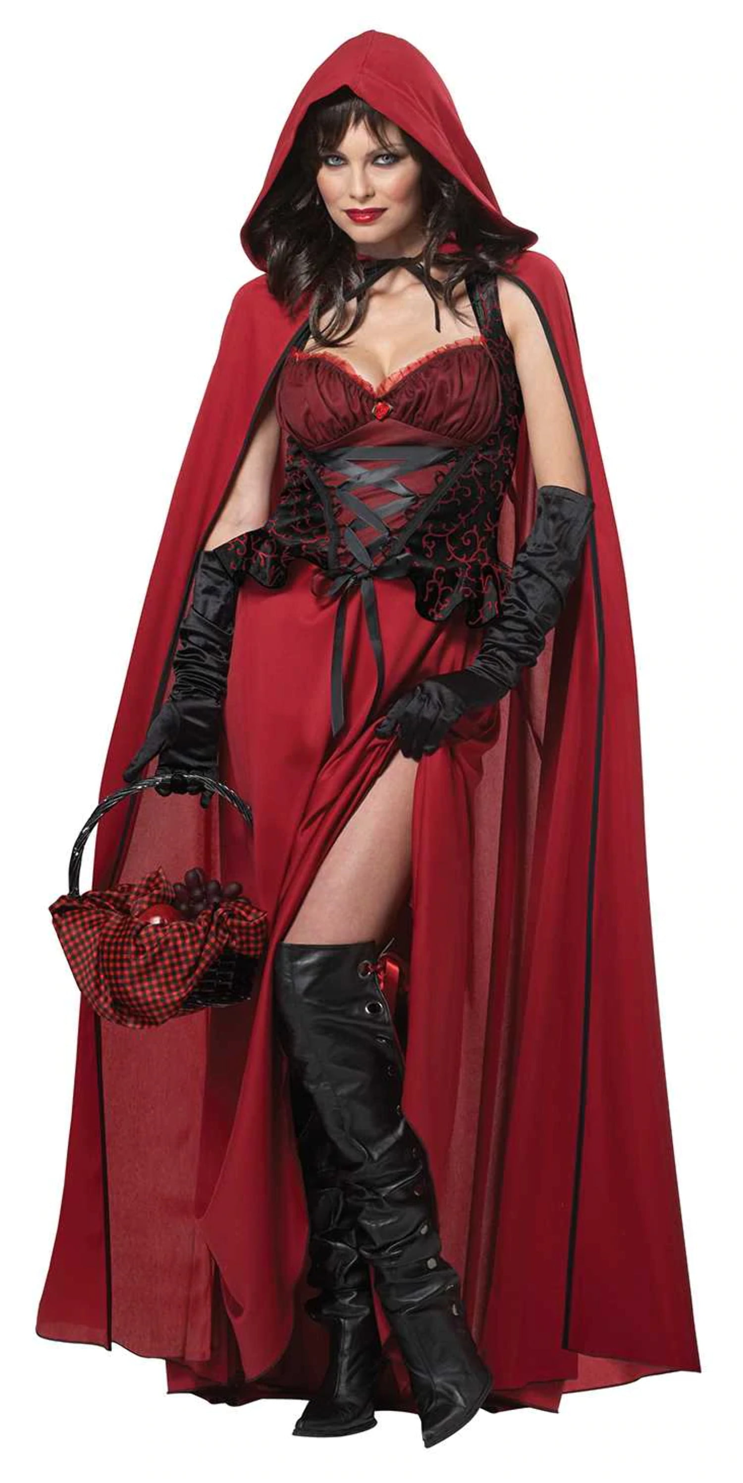 Little Red Riding Women's Halloween Fancy-Dress for Adult, M - Walmart.com