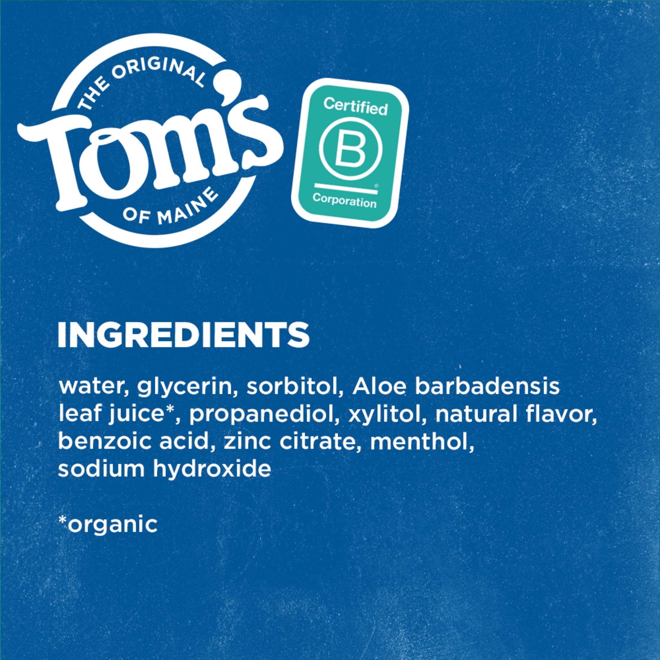 Tom's of Maine Natural Wicked Fresh Mouthwash, Cool Mint, 16 oz, 3 Pack