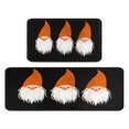 thumbnail image 2 of 2 Pieces Of Kitchen Rugs and Mats Non Skid Washable Happy Halloween (3) Kitchen Mat,Floor Cushion Waterproof Rug,Rubber Backed Area Rugs for Laundry 47*17+30*17, 2 of 7