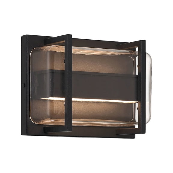 Access Lighting Bi-Directional Outdoor LED Wall Mount in Black Color