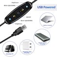 thumbnail image 4 of Lámpara De Maquillaje En Vivo Para Teléfono, Luz Led En Vivo, Anillo De Luz Para Selfie, 5 Niveles De Brillo, Lámpara De Videoconferencia Protectora Para Los Ojos Cateissary HA020494-00, 4 of 5