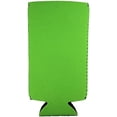 thumbnail image 3 of Blank Neoprene Collapsible Slim Can Coolie (6 Pack, Neon Green), 3 of 7