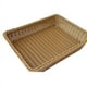 thumbnail image 1 of Cesta de almacenamiento hecha a mano rectangular de ratán, organizador de mimbre, soporte para pan, fruta, verduras, bocadillos, contenedor de alimentos XL, 1 of 8