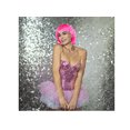 thumbnail image 4 of Peluca Lacia Corta Rosa Neón Disfraz Fantasía Fiesta Cosplay Xtellar rosa, 4 of 4
