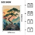 thumbnail image 2 of FORMRS 1-Subject Spiral Notebook 8" x 5" College Ruled 60 Refillable Sheet, Pine Tree at Dawn, 2 of 7