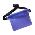 thumbnail image 3 of Riñoneras impermeables,Riñonera impermeable subacuática para mujeres y hombres,Bolsa impermeable para la cintura,correa ajustable,Bolsa portátil para teléfono para, 3 of 8