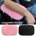 thumbnail image 2 of Non-slip Elastic Straps Exquisite Stitching Anti-pilling Armrest Box Pad Auto Center Armrests Storage Box Flannel Cover Automotiv, 2 of 10